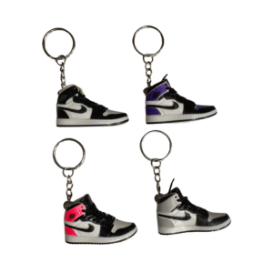 sporty mini sneaker keychain