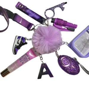 Sports Lanyard Safety Defense Keychain