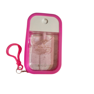 refillable hand sanitizer keychain