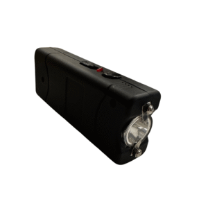 black 2 in 1 tactical stun gun & flashlight
